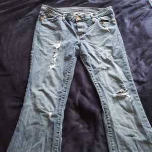 Distressed Rock & Republic Kasandra Jeans